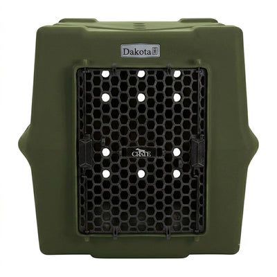 Dakota 283 Canine Rough and Tough Economy Kennel, Pet Crate, Large, Olive (Used) - VMInnovations