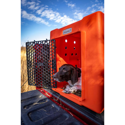 Dakota 283 Canine Rough and Tough Economy Kennel, Pet Crate, Large, Orange - VMInnovations