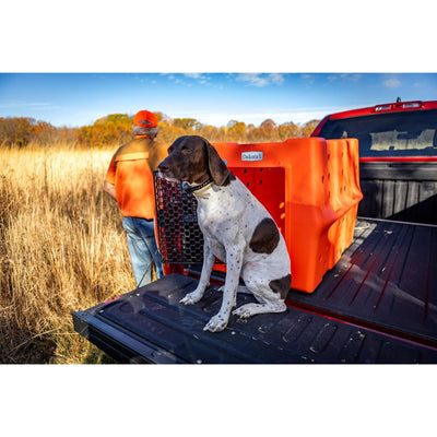 Dakota 283 Canine Rough and Tough Economy Kennel, Pet Crate, Large, Orange - VMInnovations