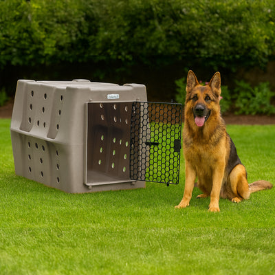 Dakota 283 Canine Rough and Tough Economy Pet Kennel, Large, (Open Box)