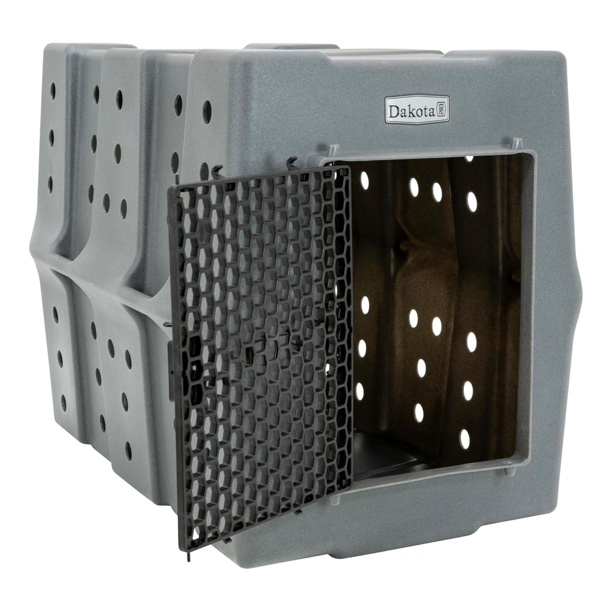 Dakota 283 Canine Rough & Tough Economy Pet Kennel, X-Large, Dark Granite (Used) - VMInnovations