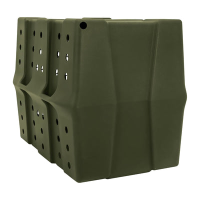 Dakota 283 Canine Rough and Tough Economy Kennel, Pet Crate, X-Large, Olive (For Parts)