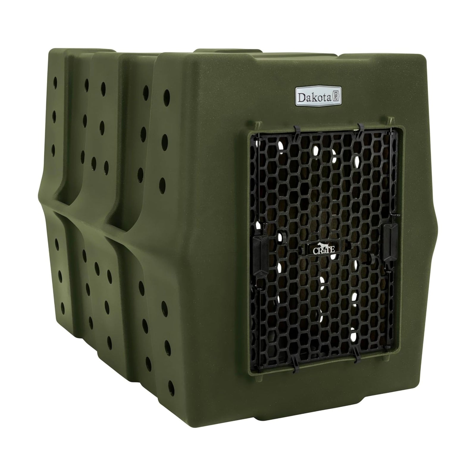 Dakota 283 Canine Rough and Tough Economy Kennel, Pet Crate, X-Large, Olive - VMInnovations