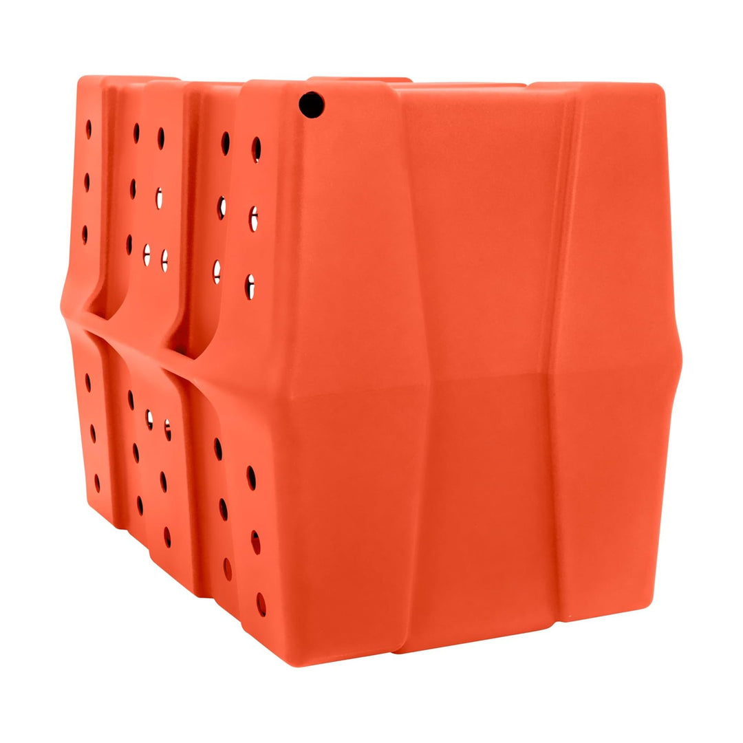 Dakota 283 Canine Rough and Tough Economy Kennel, XL Pet Crate Orange (Open Box)