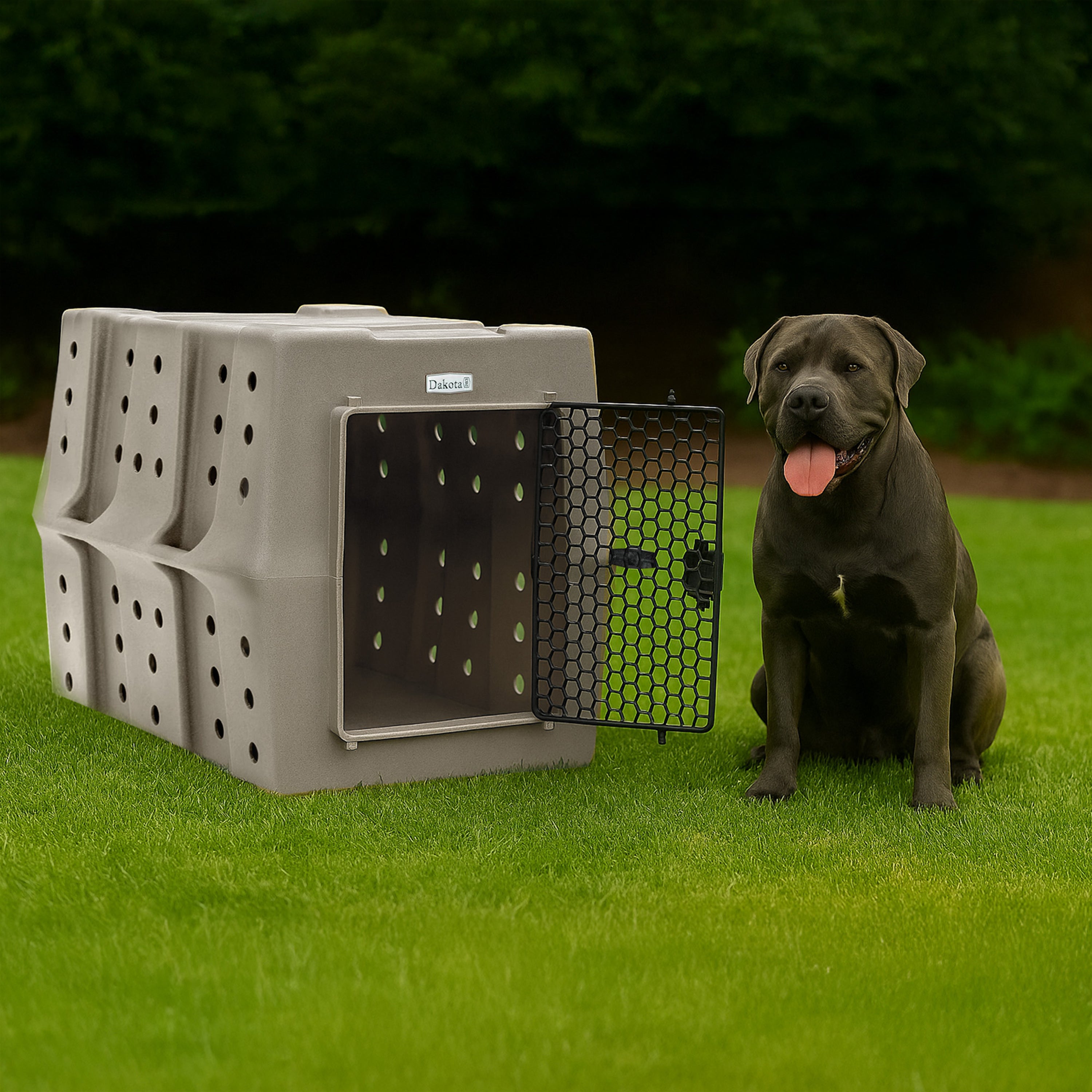 Dakota 283 Canine Rough and Tough Economy Pet Kennel, X-Large, (Open Box)
