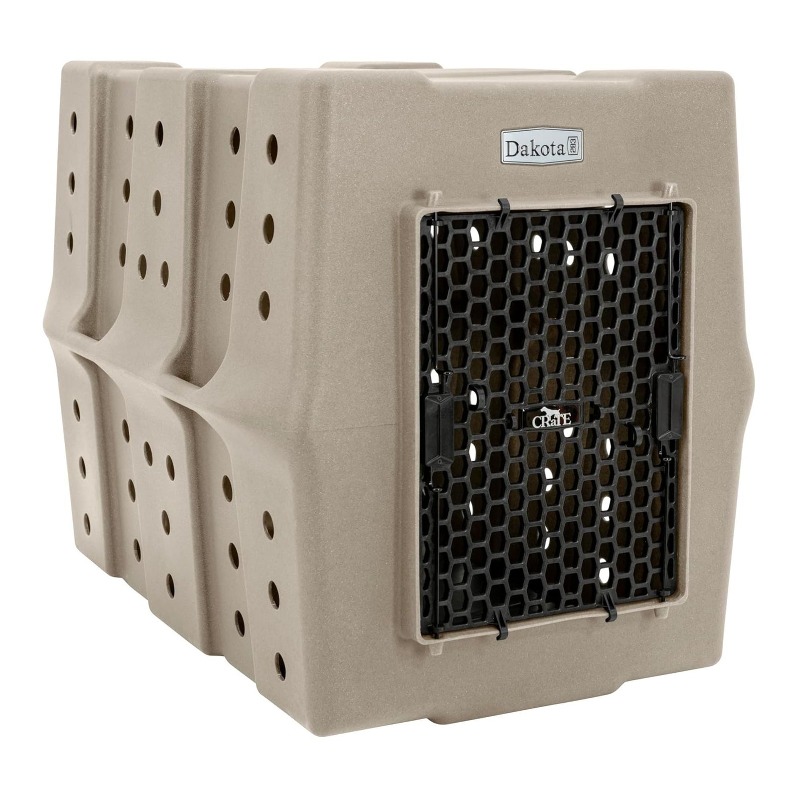 Dakota 283 Canine Rough and Tough Economy Pet Kennel, X-Large, Sandstone - VMInnovations