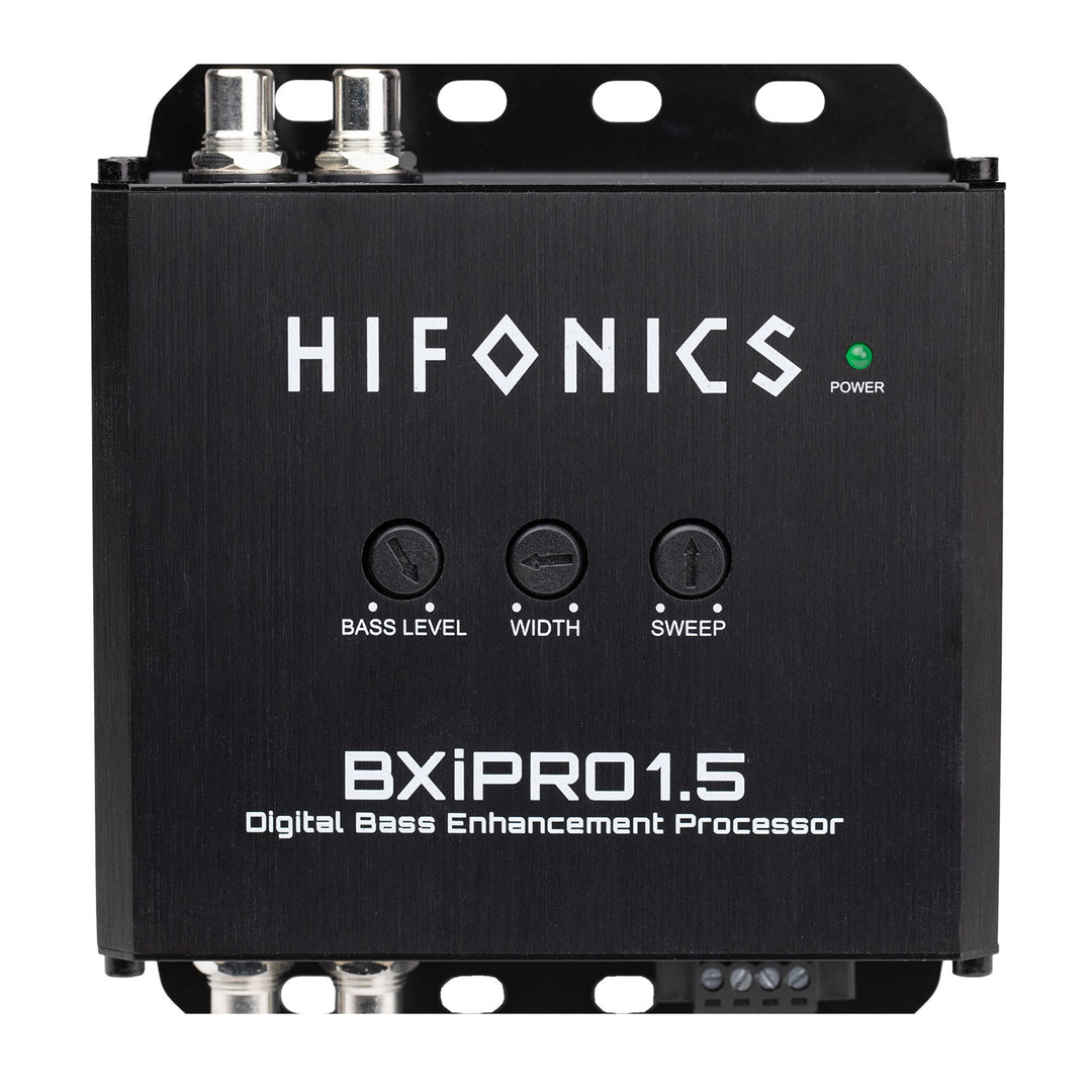 Hifonics BXIPRO1.5 Bass Enhancer, Digital Processor, Dash Mount Remote Control