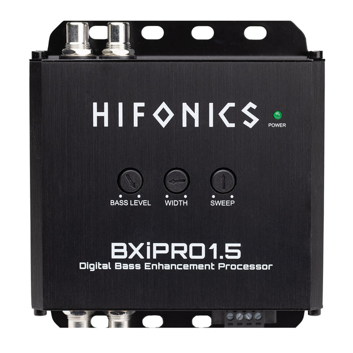 Hifonics BXIPRO1.5 Bass Enhancer, Digital Processor, Dash Mount Remote Control