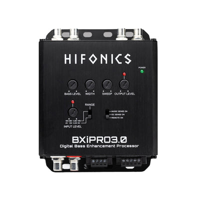 Hifonics BXIPRO3.0 Bass Enhancer, Digital Processor, Dash Mount Remote Control - VMInnovations