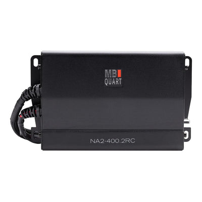 MB Quart NA2-400.2RC 400W Nautic Powersports Amplifier, Marine Grade, Heavy Duty - VMInnovations