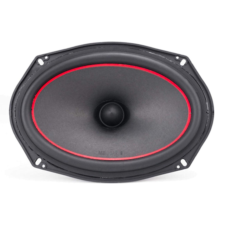 MB Quart 6"x9" Coaxial Reference Car Speaker System, 2-Way Audio, 240W Output