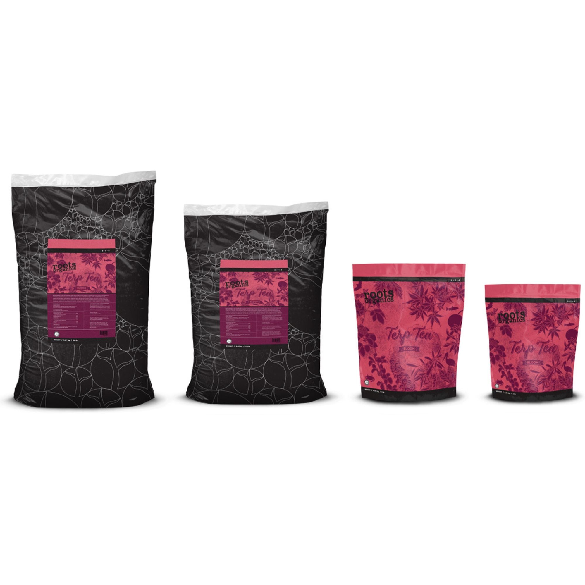 Roots Organics Terp Tea Bloom Dry Fertilizer Plant Additive for Gardens, 40 lbs - VMInnovations