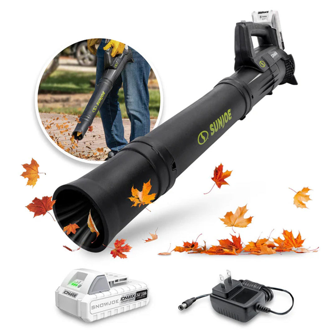 Sun Joe IONMAX Cordless Leaf Blower, Grass and Hedge Trimmer Kit  (Open Box)