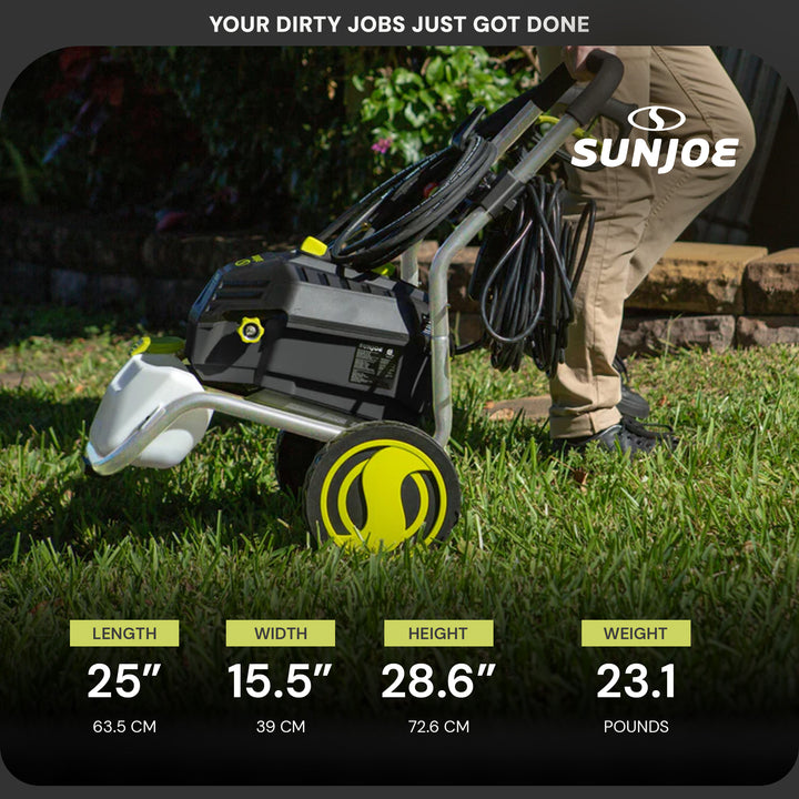 Sun Joe Electric Pressure Washer, Power Tool with 5 Quick Connect Tips, SPX4800 - VMInnovations