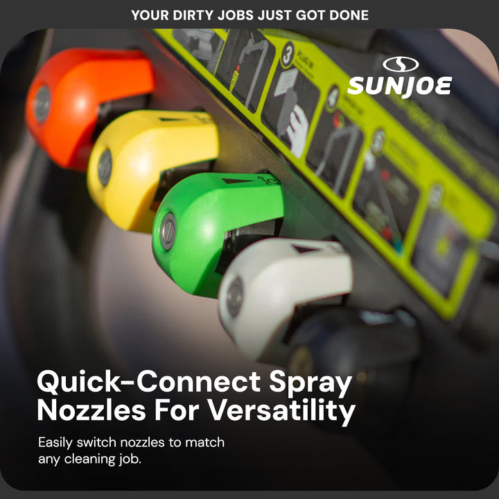 Sun Joe Electric Pressure Washer, Power Tool with 5 Quick Connect Tips, SPX4800 - VMInnovations