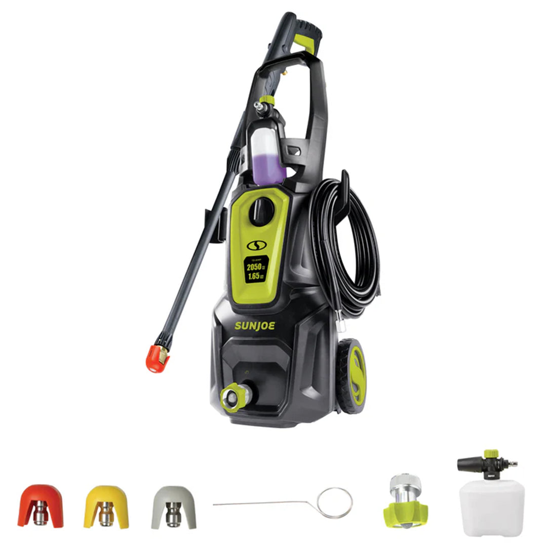 Sun Joe Electric Pressure Washer with Foam Cannon & Extension Wand (Open Box)