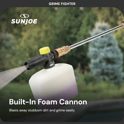 Sun Joe Electric Pressure Washer with Foam Cannon & Extension Wand (For Parts)