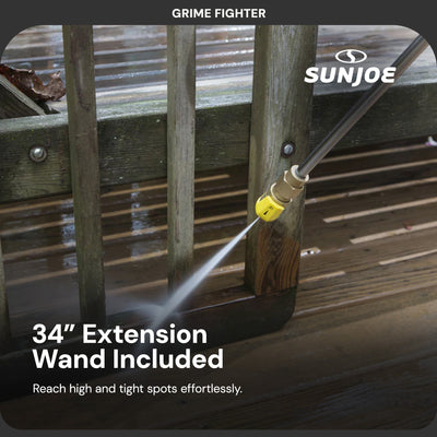 Sun Joe Electric Pressure Washer with Foam Cannon & Extension Wand (Open Box)