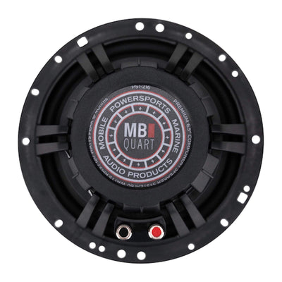 MB Quart PS1-216 Premium 6.5 Inch Car Speakers, 240 Watts, 2 Way, Black/Red - VMInnovations
