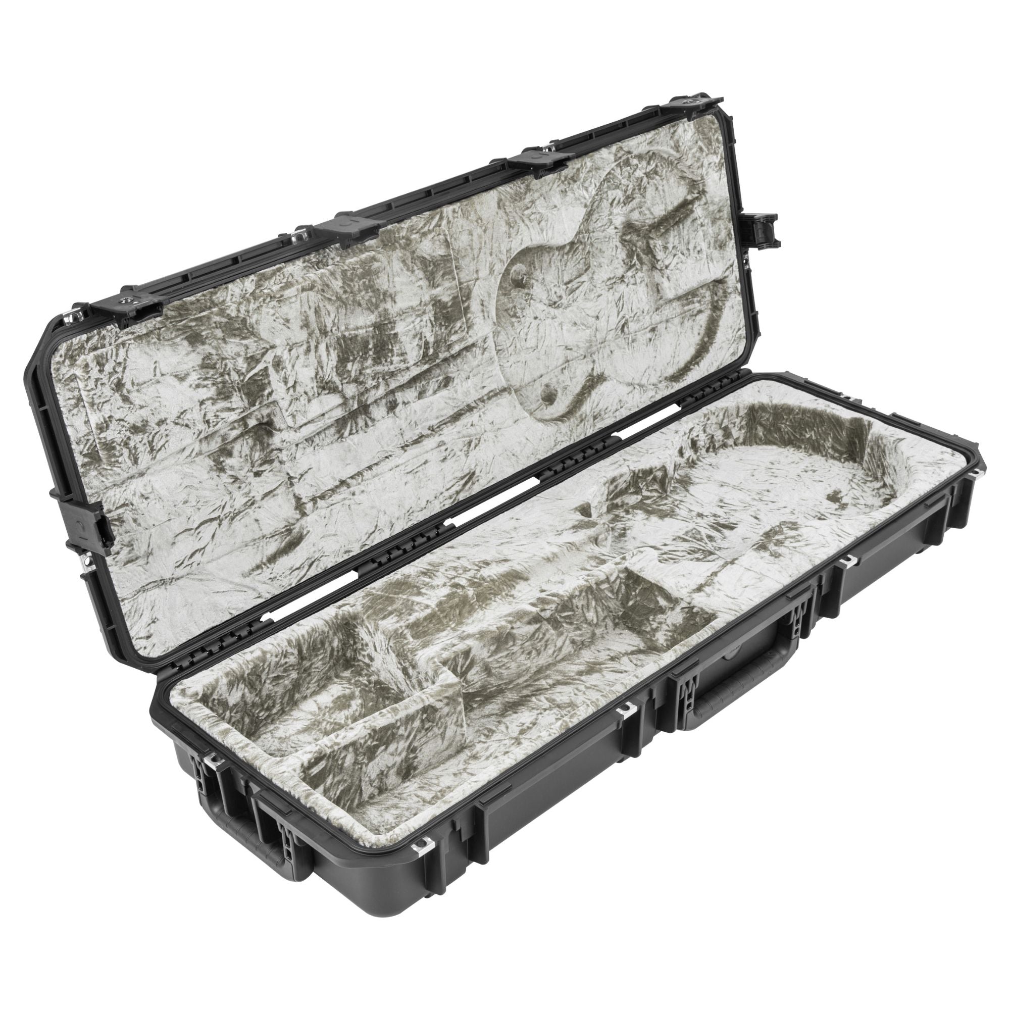 SKB Les Paul Guitar Hard Case w/Plush Interior, TSA Latches & Wheels (Open Box) - VMInnovations
