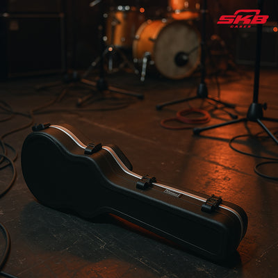 SKB Taylor Mini Acoustic Guitar Hard Case, Locks, Handle, Protection (Open Box) - VMInnovations