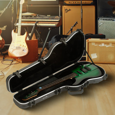 SKB Cases Standard Electric Guitar Shaped Case with TSA Recognized Locking Latch - VMInnovations
