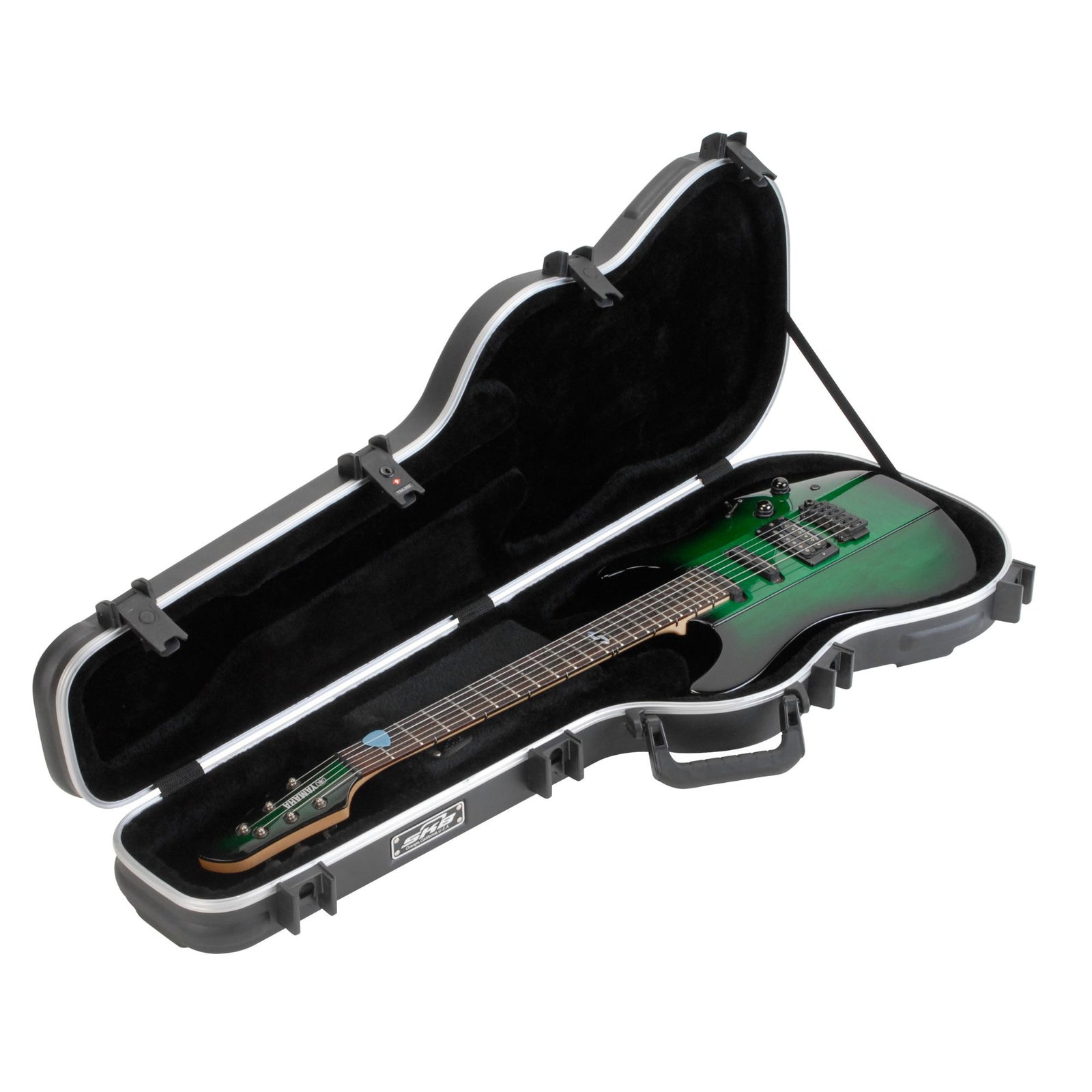 SKB Cases Standard Electric Guitar Shaped Case with TSA Recognized Locking Latch - VMInnovations
