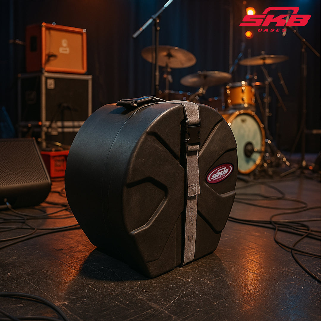 SKB Cases 8" x 14" Tom/Snare Case w/Padded Interior & D-Shaped Drum (Open Box)