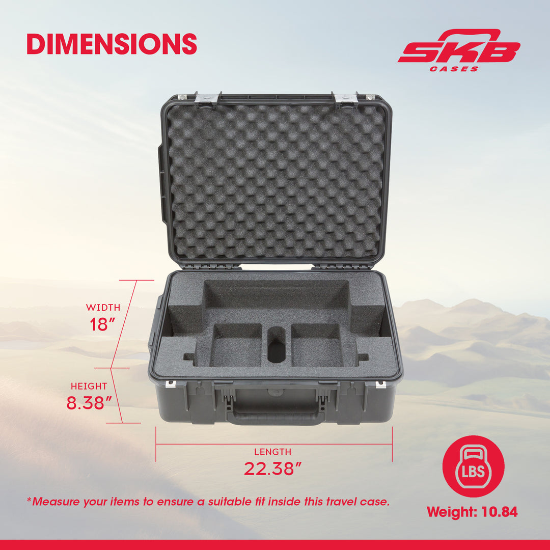 SKB iSeries SPD-SX Hard Case, Drum Multi Pad Protection for Travel (Open Box)