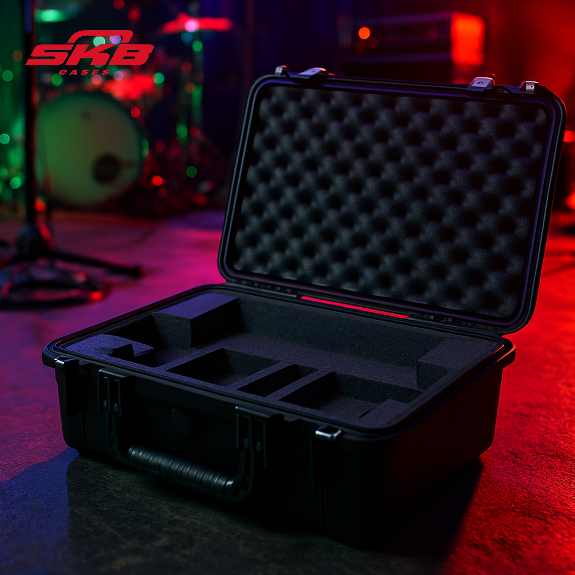 SKB iSeries Roland SPD-SX Hard Case, Drum Multi Pad Protection for Travel Use - VMInnovations