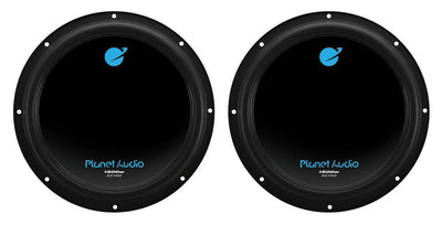 Planet Audio AC10D 10" 1500 Watt 4 Ohm Dual Voice Coil Car Audio Subwoofer, Pair - VMInnovations