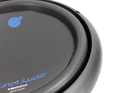 Planet Audio AC10D 10" 1500 Watt 4 Ohm Dual Voice Coil Car Audio Subwoofer, Pair - VMInnovations