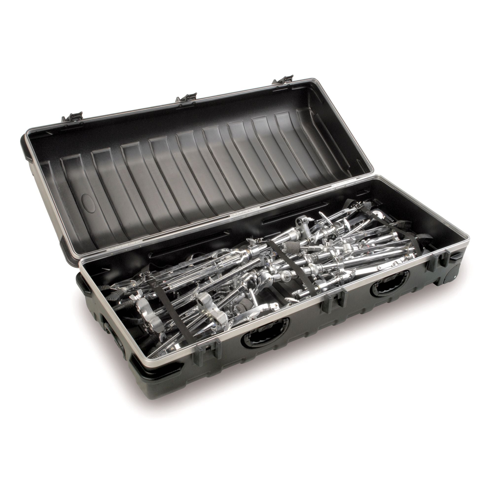 SKB ATA Large Stand Case, Wheels, Latches, Equipment Transport, 50 x 20”, Black - VMInnovations