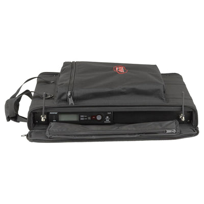 SKB Cases 1U Soft Rack Case for Wireless Microphone with Steel Rails (Open Box) - VMInnovations