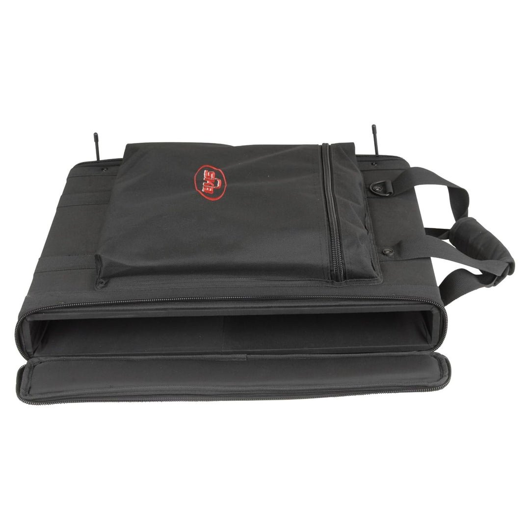 SKB Cases 1U Soft Rack Case for Wireless Microphone with Steel Rails (Open Box)