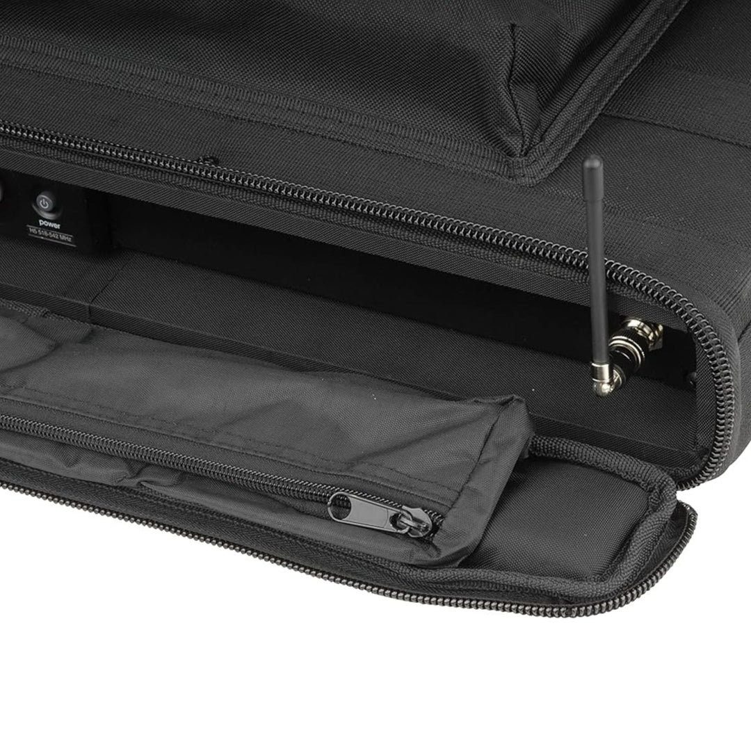 SKB Cases 1U Soft Rack Case for Wireless Microphone with Steel Rails (Open Box)