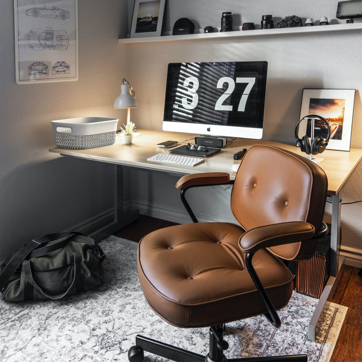 Life Story 10 Qt Decorative Storage Basket, Medium Plastic Home Organizer, White