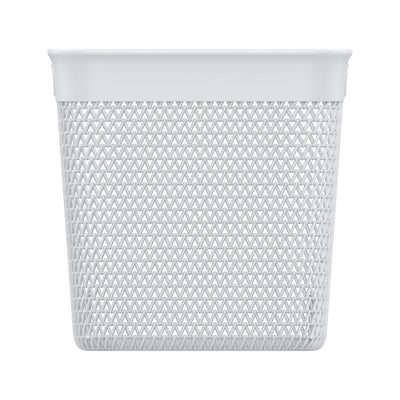 Life Story 26 Qt Decorative Storage Basket, Extra Large Plastic Home Organizer - VMInnovations