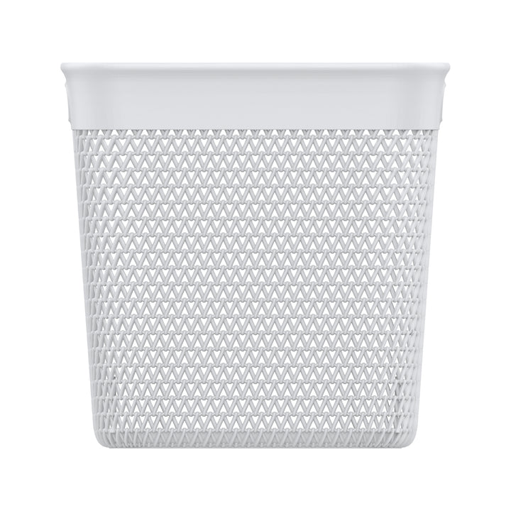 Life Story 26 Qt Decorative Storage Basket, Extra Large Plastic Home Organizer
