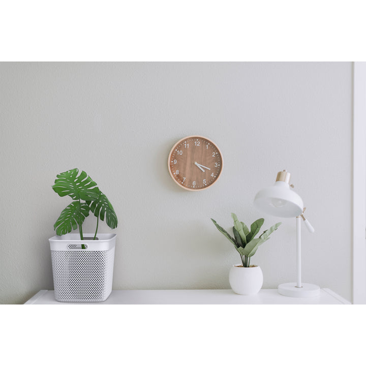 Life Story 26 Qt Decorative Storage Basket, Extra Large Plastic Home Organizer