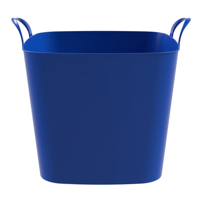 Life Story 26 Qt Flexi Tub, Versatile Storage Tote, Home Organizer, Blue, 6 Pack