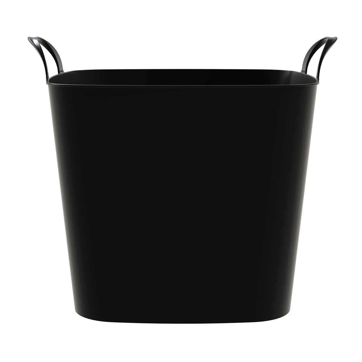 Life Story 26 Qt Flexi Tub, Versatile Storage Tote, Home Organizer, Black 6 Pack - VMInnovations