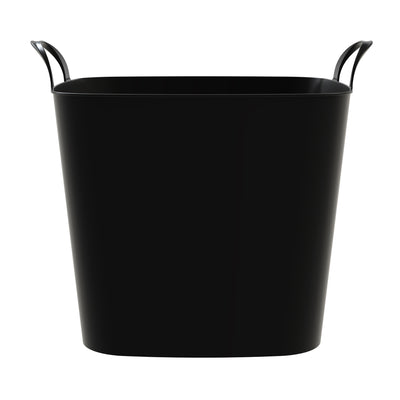Life Story 26 Qt Flexi Tub, Versatile Storage Tote, Home Organizer, Black 6 Pack - VMInnovations