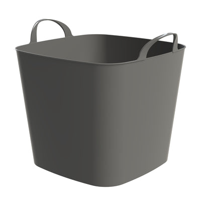Life Story 26 Qt Flexi Tub, Versatile Storage Tote, Home Organizer, Gray, 6 Pack - VMInnovations