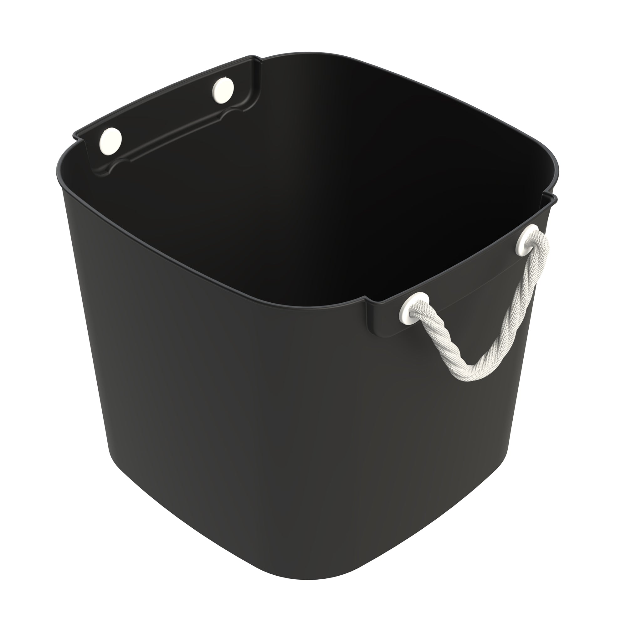 Life Story 42 Quart Flexi Tub, Versatile Storage Tote, Home Organizer, Black - VMInnovations
