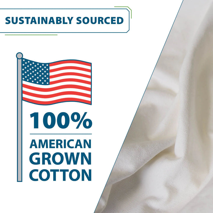 Vivere Double Cotton Hammock, Comfortable Daybed with Steel Stand, 9' (Open Box)