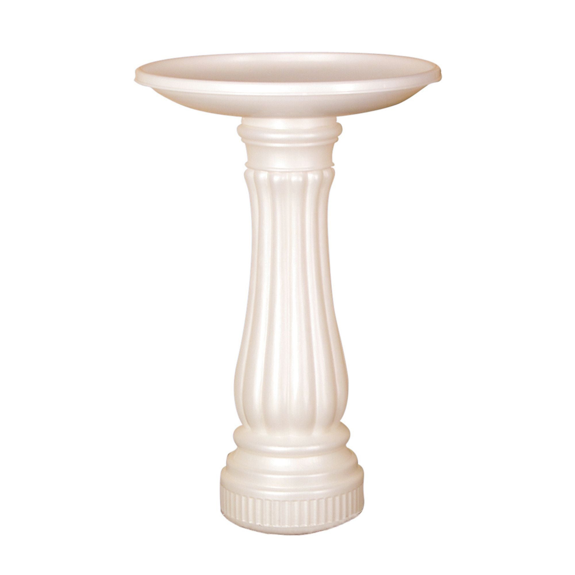 Union Products 17" Round Bird Bath, Outdoor Lawn and Garden Accessories (Used)