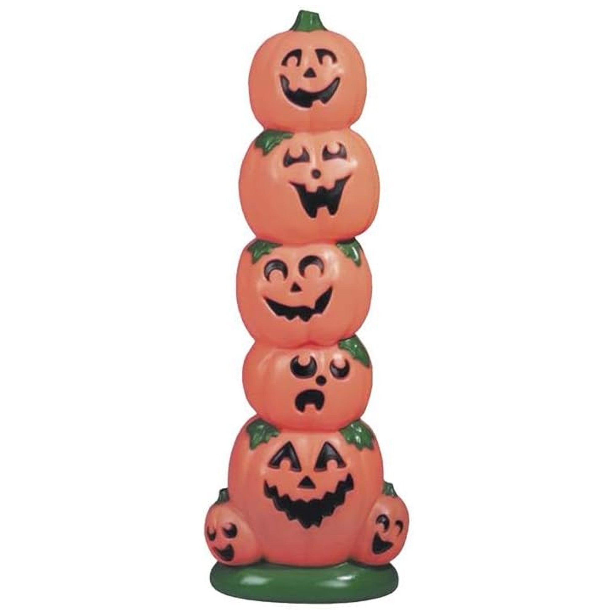 Union Products 55780 LED Pre-Lit Pumpkin Stack, Indoor/Outdoor Halloween Decor (Open Box)
