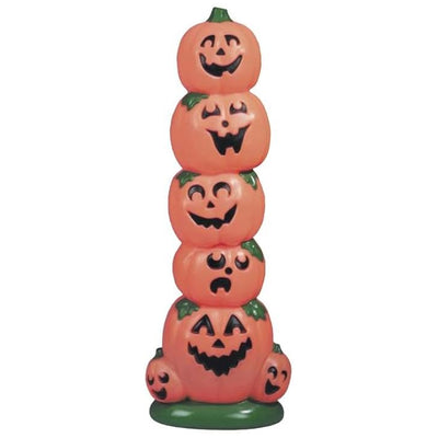 Union Products 55780 LED Pre-Lit Pumpkin Stack, Indoor/Outdoor Halloween Decor (Open Box)