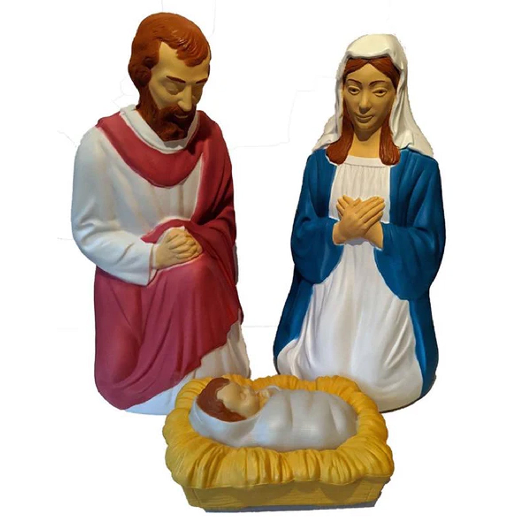 Union Products 74150 LED Nativity Set Blow Mold Outdoor Decoration (Open Box) - VMInnovations